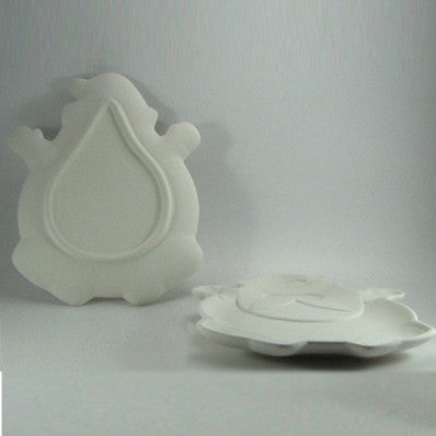 Santa Plate (Case of 6/24)