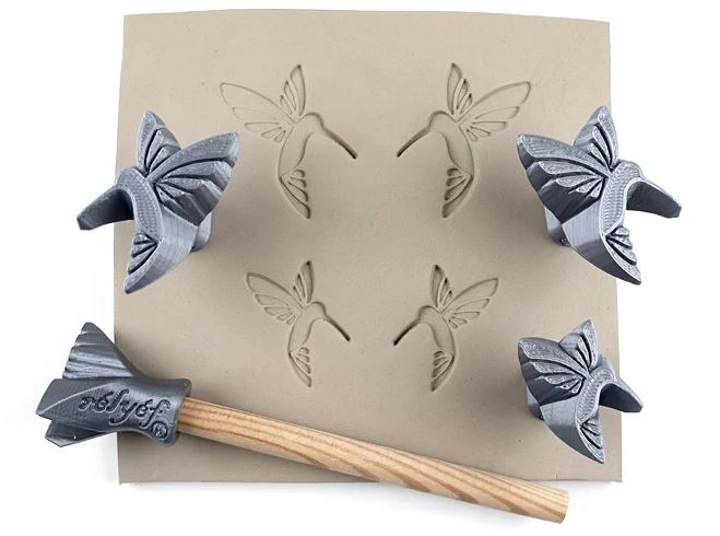 Hummingbird Stamps full 30-40mm