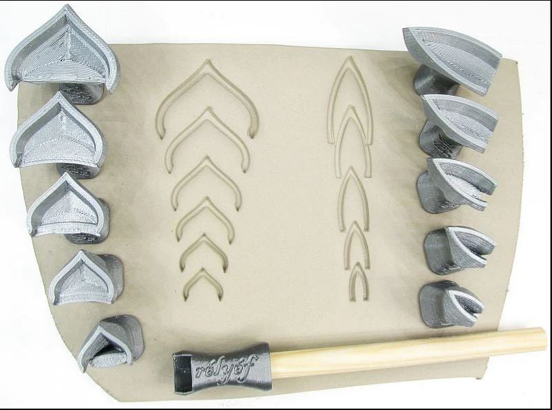 Mandala Puzzle Stamps Outline 11-38 mm