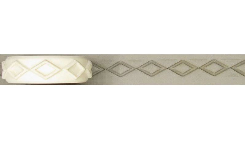 Diamond Roller Rhombus / Embossed /14 mm
