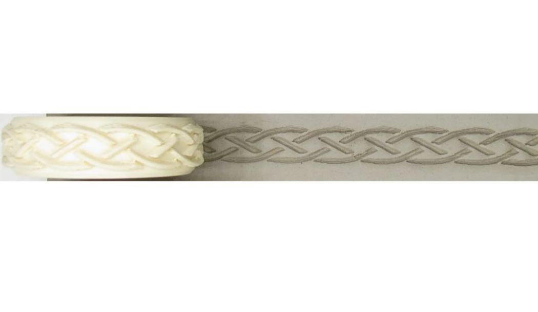 Celtic Knot Roller / Embossed /14 mm