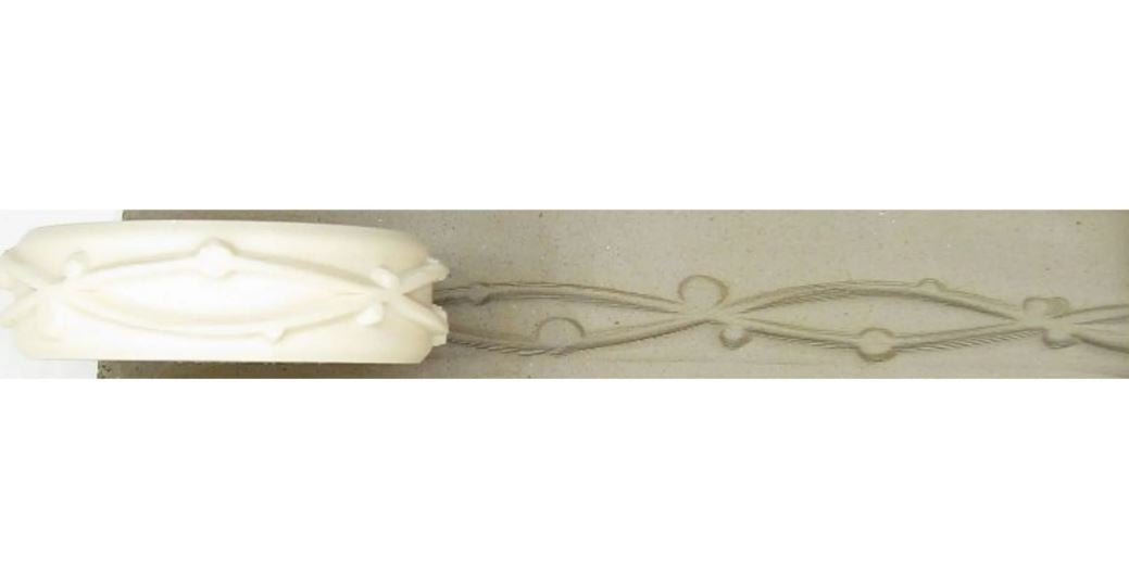 String Roller Drops / Embossed /14 mm