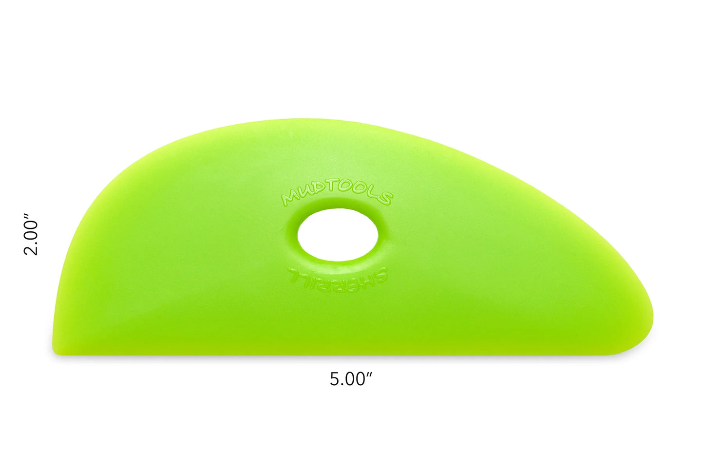 Mudtools Green Rib 5″ Shape 3