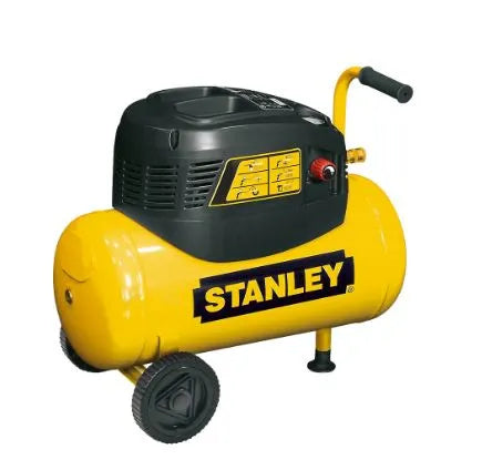 STANLEY 24LTR ELECTRIC COMPRESSOR WITH 5 PIECE ACCESSORY KIT 240V