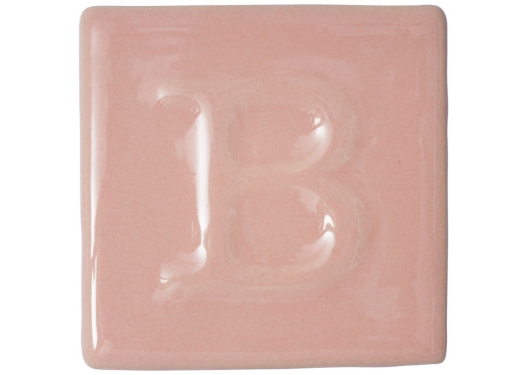 Baby Pink Earthenware Brush-On Glaze