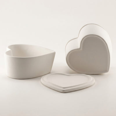Heart Box Flat 12cm (Case 6/24)