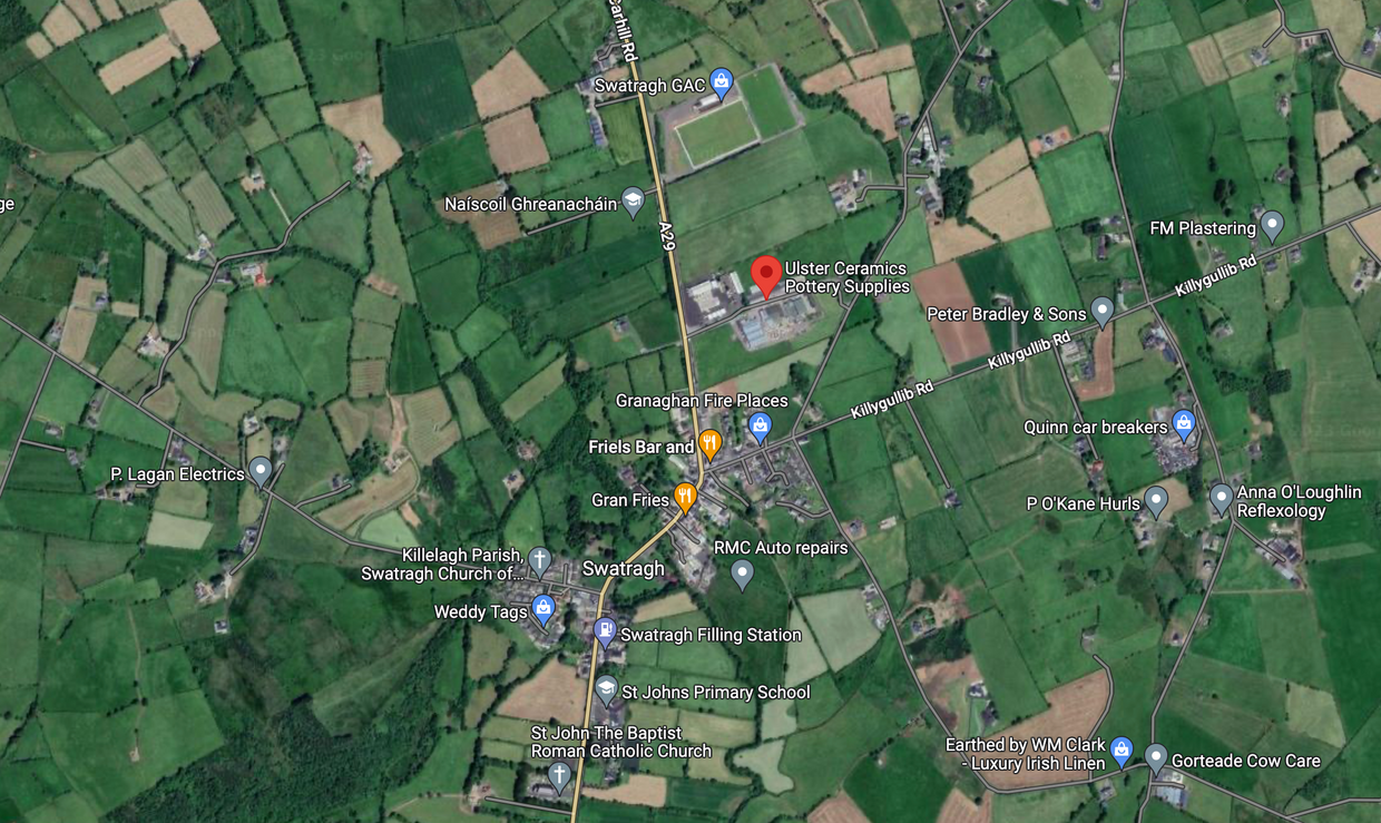 Ulster Ceramics Pottery Supplies