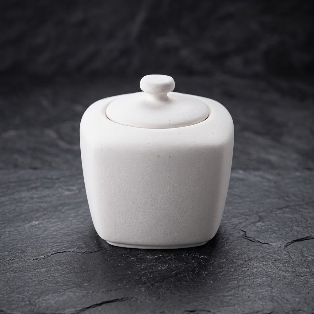 Square Lidded Sugar Bowl (Case of 6)