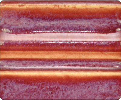Textured Burgundy Spectrum Stoneware Brush On Glaze 1100 Series Cone 4-6 (454mls) - Brush On