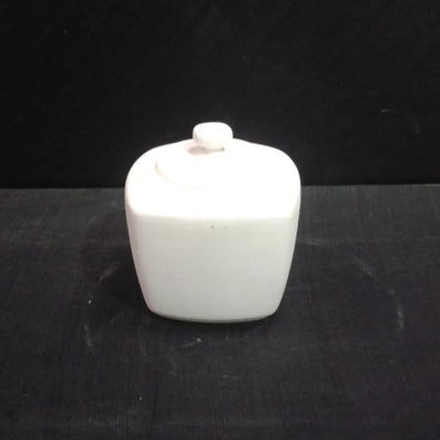 Square Lidded Sugar Bowl