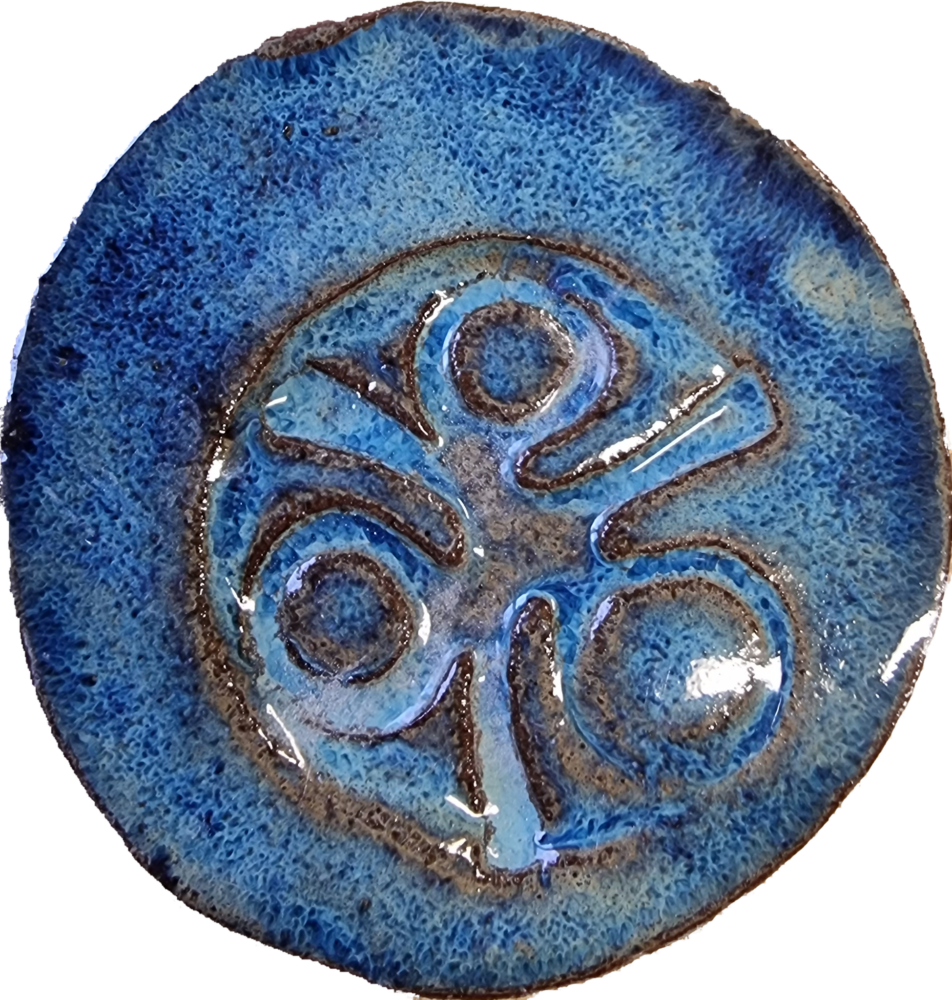 Blue Reactive Earthenware Glaze - Brush On