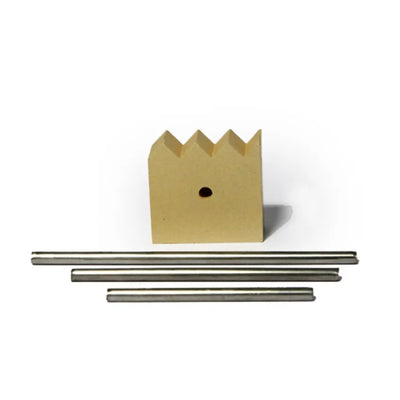 Refractory Stands 33 x 33 x 15mm x 1 x 4mm Hole